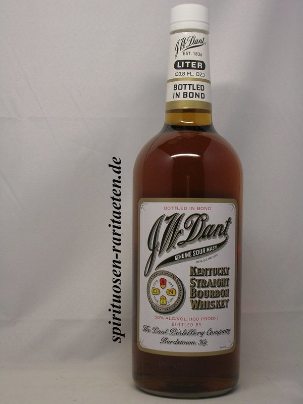 J. W. Dant Kentucky Straight Bourbon Whiskey 1,0 L. 50%