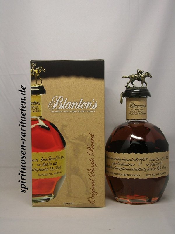 Blantons The Original Single Barrel Bourbon Whiskey 46,5%