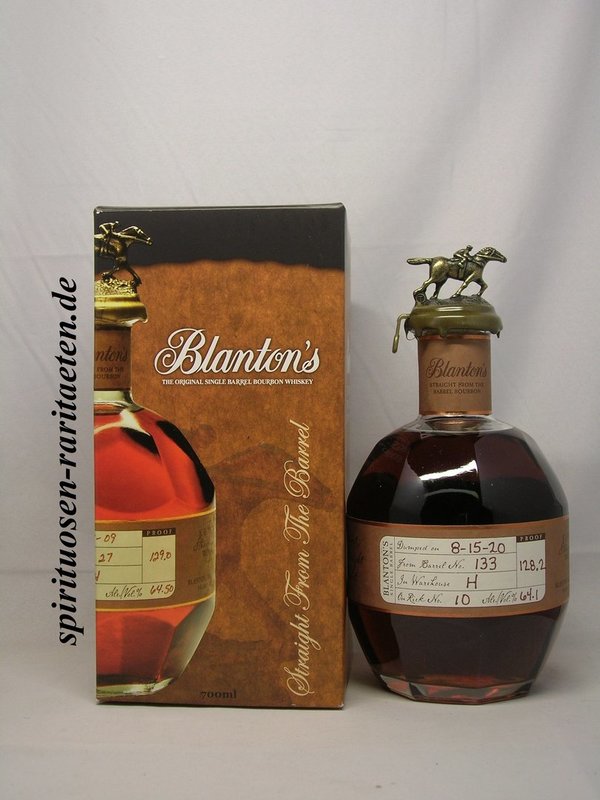 Blantons Straight from the Barrel Bourbon Whiskey 64,6%