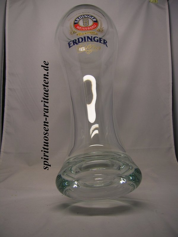 Erdinger Weißbier Glas 3,0 Liter ca. 44 cm Hoch