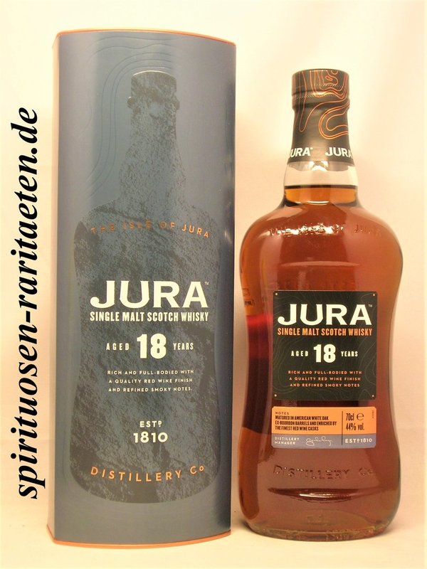Jura 18 Y. Single Malt Scotch Whisky 0,7 L. 44%