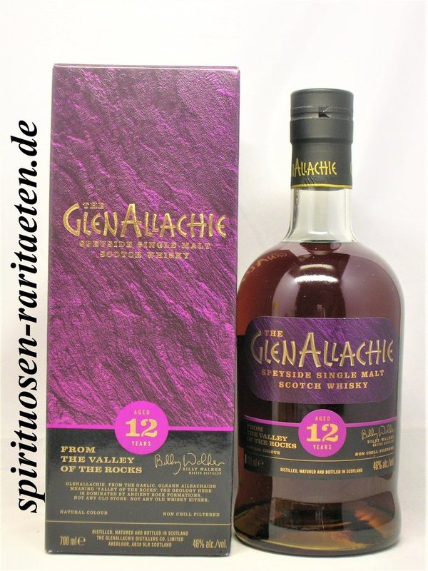 The GlenAllachie 12 Y. Speyside Single Malt Scotch Whisky 0,7 L. 46%
