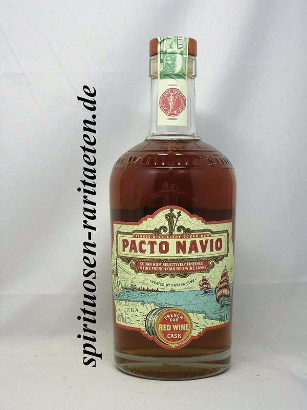 Havana Club Pacto Navio French Oak Red Wine Cask Kuba Rum