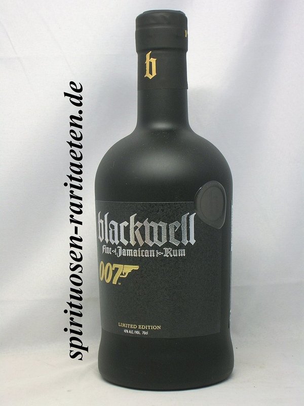 007 Blackwell Fine Jamaican Rum Limited Edition 0,7 L. 40% No Time To Die