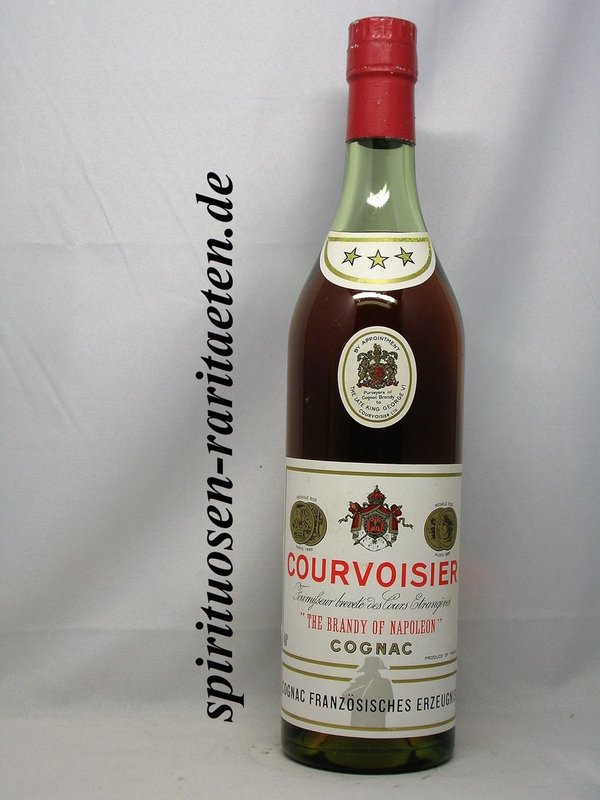 Courvoisier Cognac 3 Stern 50er Jahre  Late King Georg VI