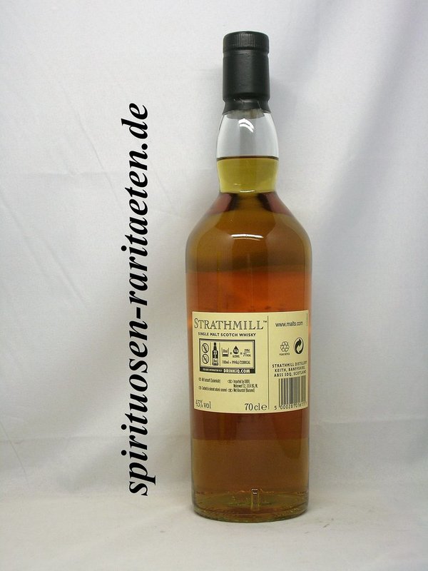 Strathmill 12 Y. Single Speyside Malt Scotch Whisky 0,7 L. 43% Flora & Fauna