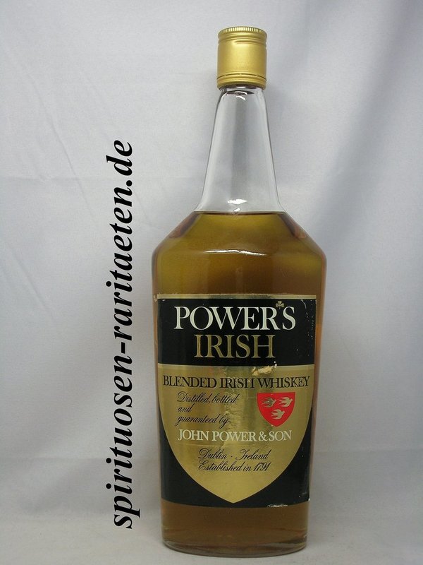 Powers Blended Irish Whiskey Specially Bottled for Airlines