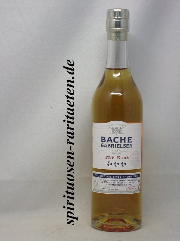 Bache Gabrielsen Fine Cognac Tre Kors 0,2 L. 40%