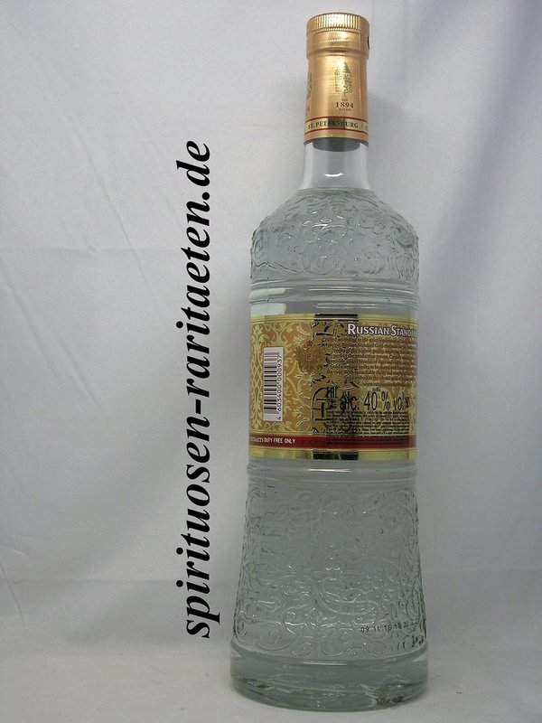 Russian Standard Vodka Gold Wodka 1,0 L. 40% Ginseng Extracts Winter Wheat