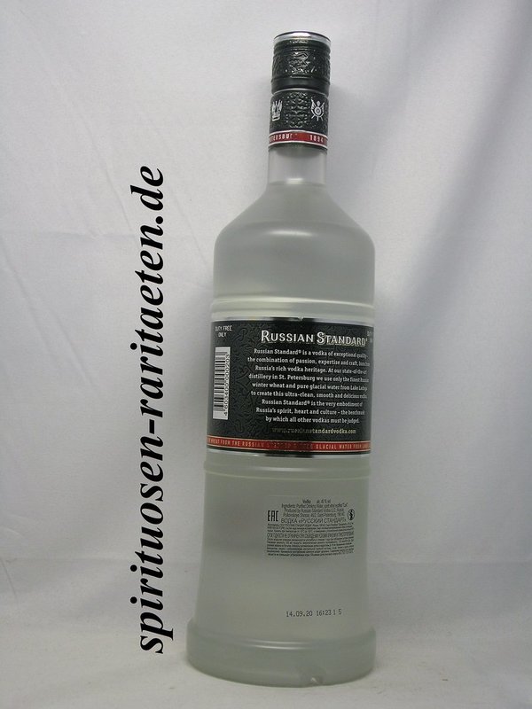 Russian Standard Vodka Winter Wheat Wodka 1,0 L. 40%