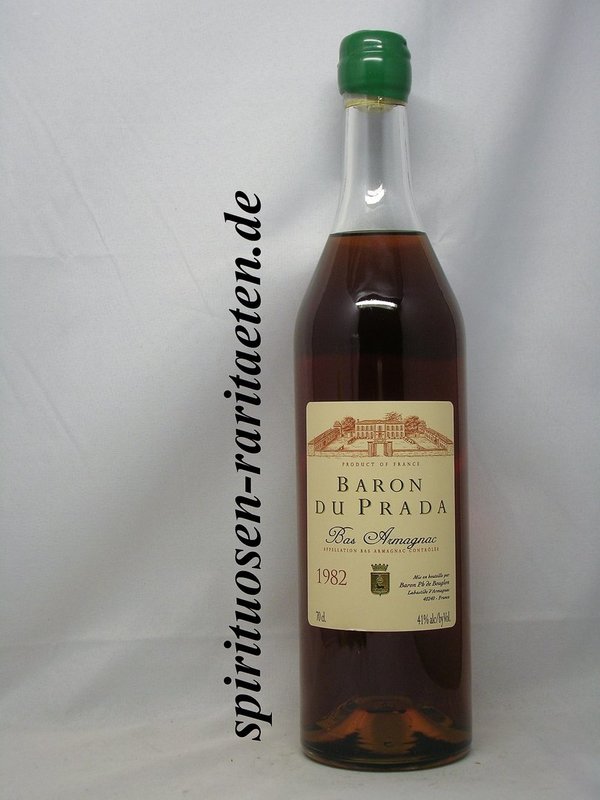 Bas Armagnac 1982 Baron du Prada 0,7 L. 41%