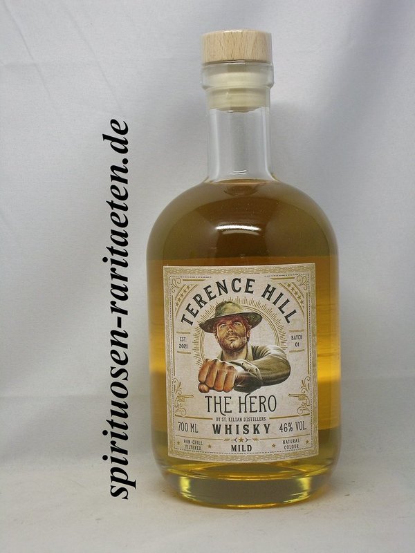 Terence Hill The Hero Whisky 0,7 L. 46% Mild