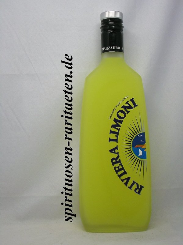 Riviera Limoni Liqueur Marzadro ZitronenLikör 0,7 L. 30% Limoncello