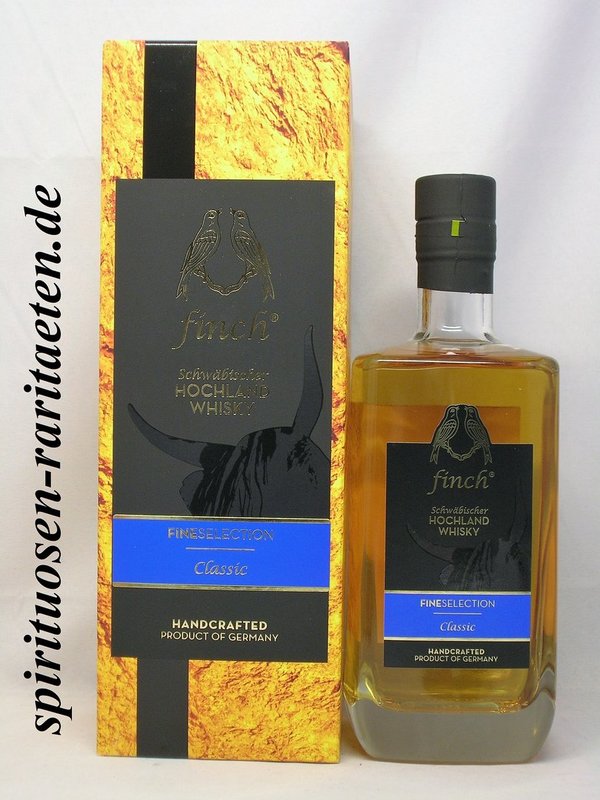 Finch Classic Fine Selection Schwäbischer Hochland Whisky 0,5 L. 40%