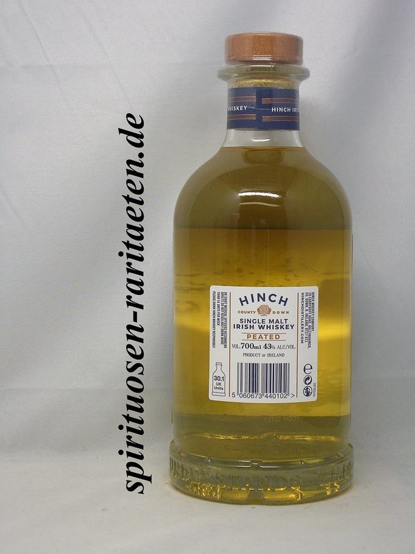 Hinch Peated Single Malt Irish Whiskey 0,7 L. 43%