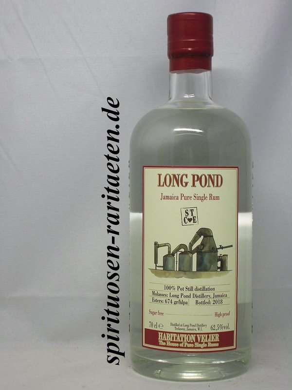 Habitation Velier Long Pond Pure Single Rum Jamaica 0,7 L. 62,5%