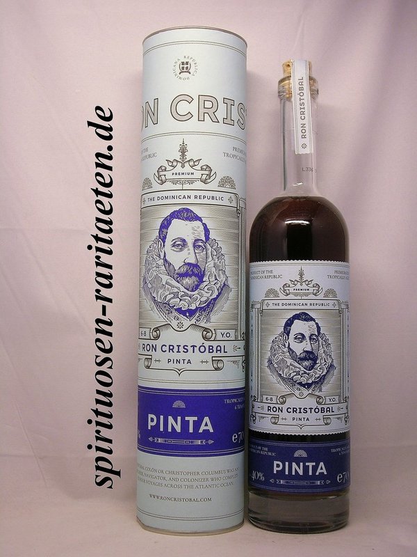 Ron Cristobal Pinta Rum 6-8 Years Old Dom. Rep. 0,7 L. 40%