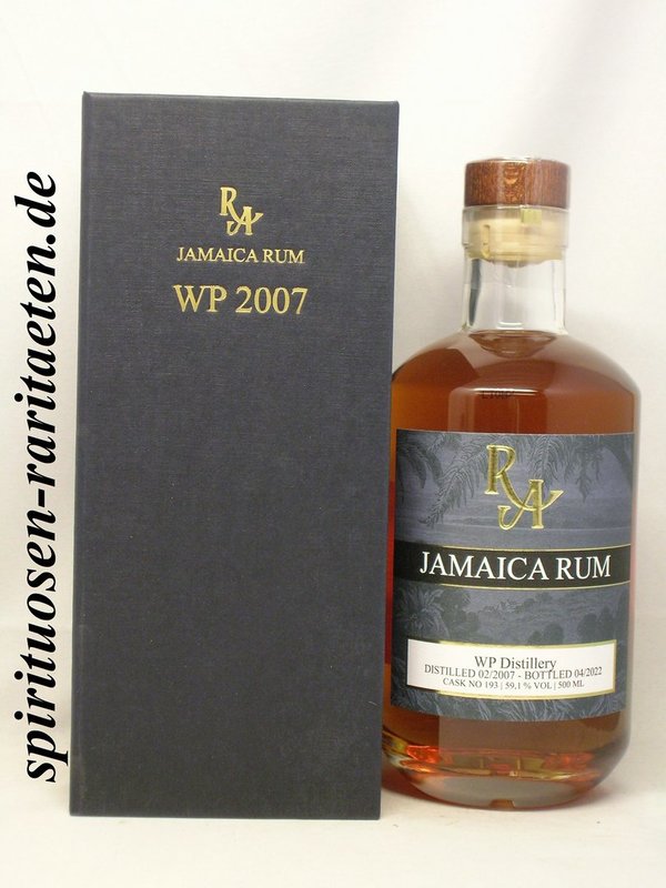 Rum Artesanal Jamaica Worthy Park WP 2007 Single Cask 59,1%