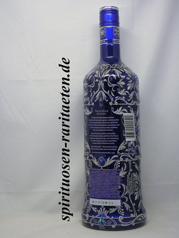 Russian Standard Jewellery Special Edition Vodka Wodka 1,0 L. 40%