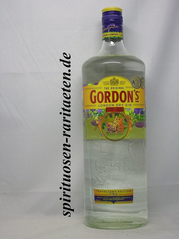 Gordons London Dry Gin 47,3% 1,0 L. The Original