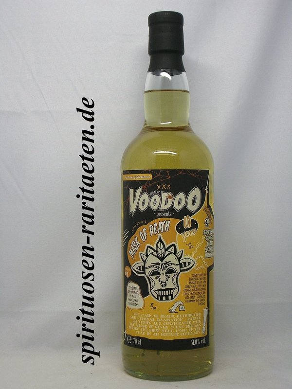 Whisky of Voodoo: Mask of Death 10 Y. Speyside Single Malt 0,7 L. 51%