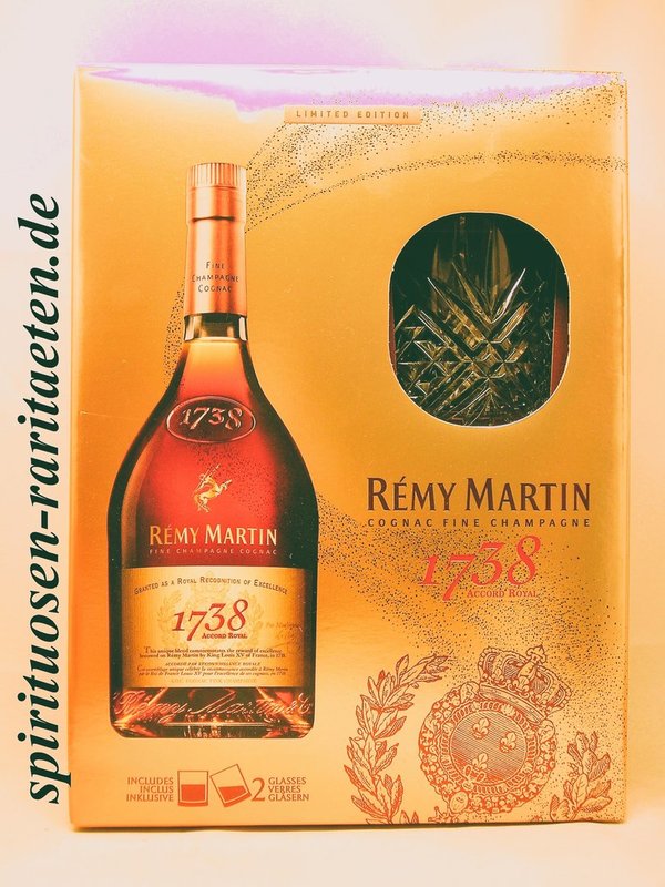 Remy Martin 1738 Accord Royal 0,7 L. 40% Fine Champagne Cognac
