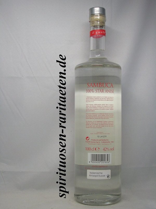 Averna Sambuca Liquore 100% Anice Stellato 1,0 L. 42%