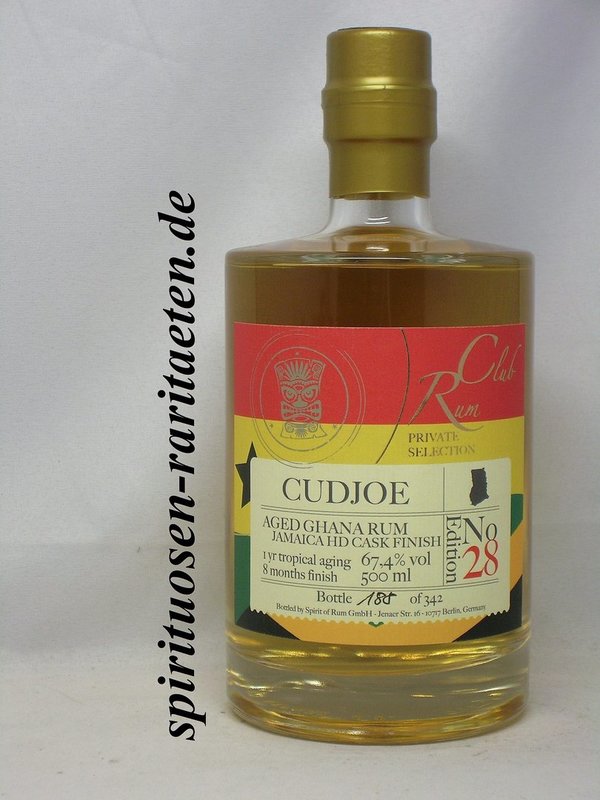 Rum Club Privat Selection Edition No. 28 Cudjoe  0,5 L. 67,4%