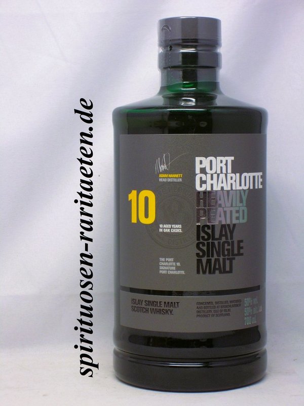 Port Charlotte 10 Y. Heavily Peated Islay Single Malt Scotch Whisky 0,7 L. 50%