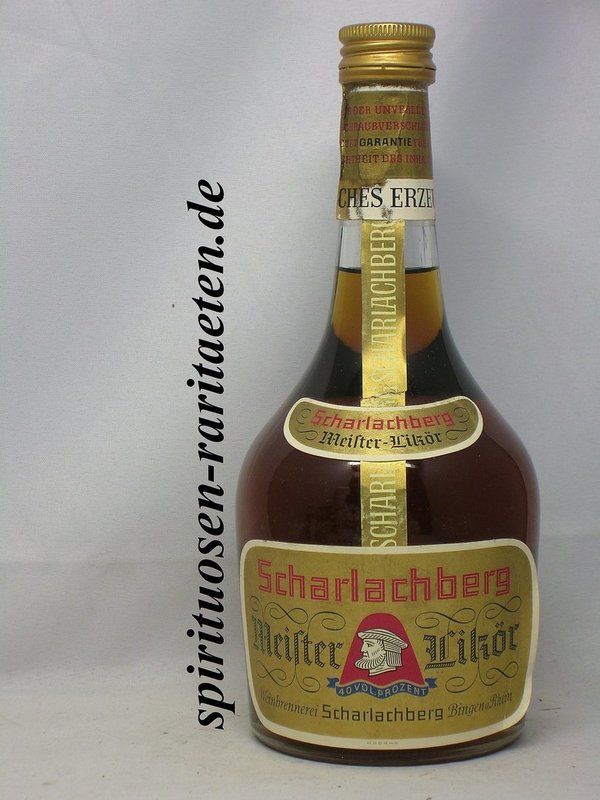 Scharlachberg Meister-Likör 0,35 L. 40% Kräuterlikör Bingen am Rhein