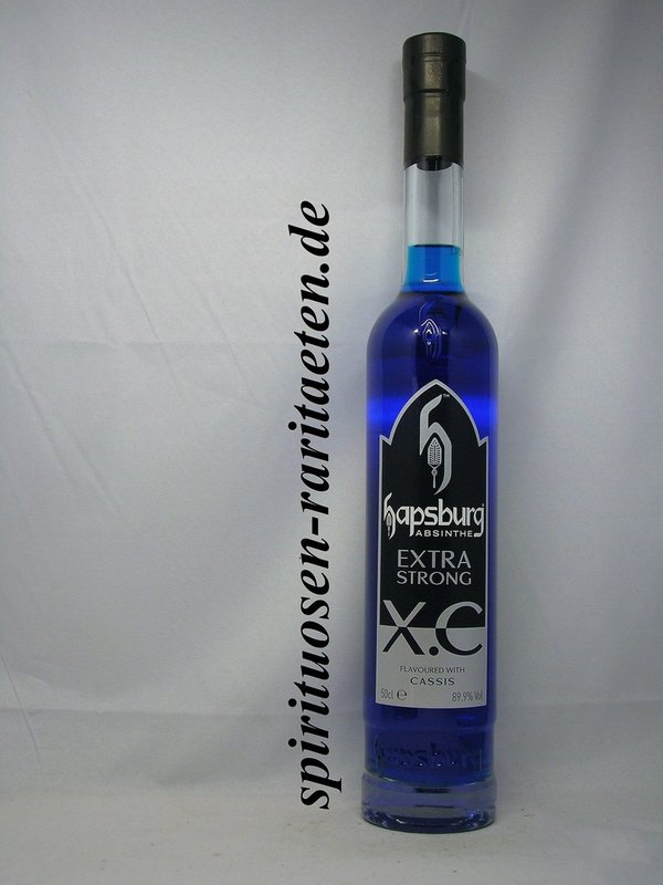 Hapsburg Extra Strong 0,5 L. 89,9% Absinth Flavoured with Cassis