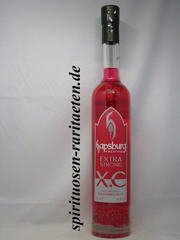 Hapsburg Extra Strong 0,5 L. 89,9% Absinth Flavoured with Red Summer Fruits