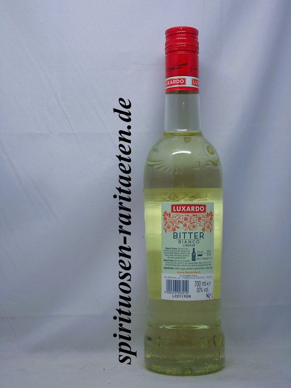 Luxardo Bitter Bianco 0,7 L. 30% Liquor Likör