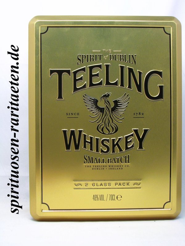 Teeling Small Batch Rum Cask Finish 0,7 L. 46% Irland Whiskey GP mit 2 Gläser