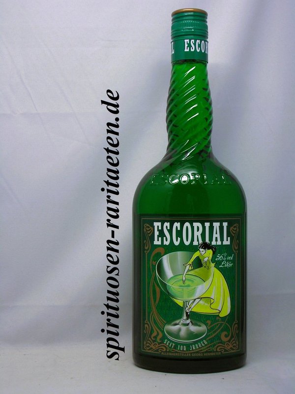 Escorial Grün 56% Kräuter Likör Hemmeter 0,7 L.