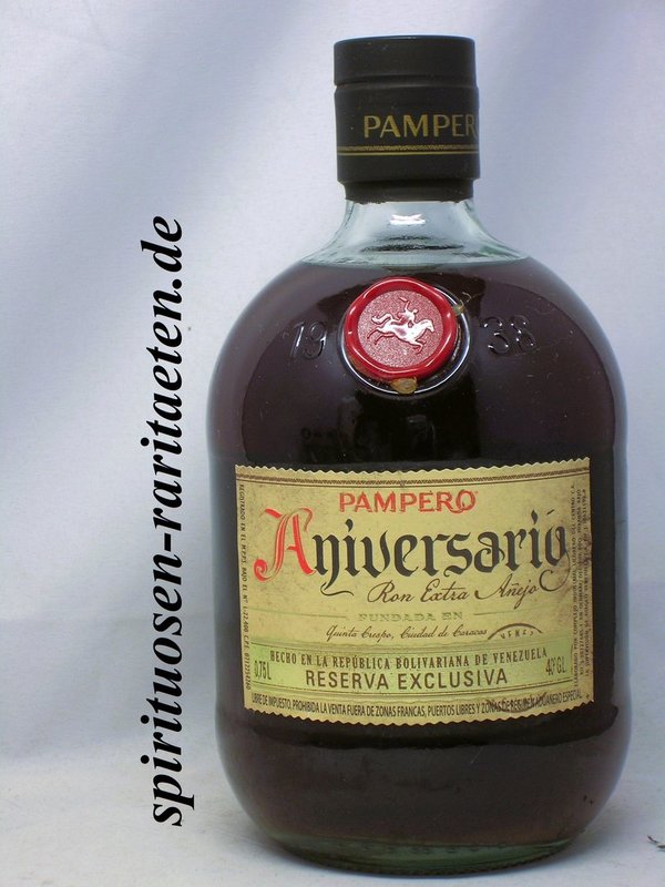 Pampero Anivesario Reserva Exclusiva Ron Extra Anejo 0,75 L. 40% Venezuela Rum