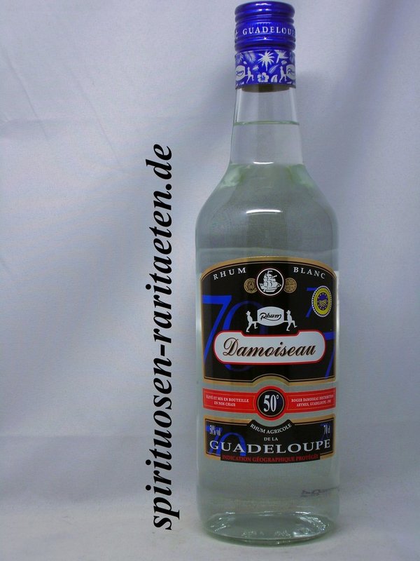 Damoiseau 50% Rhum Blanc Agricole 0,7 L. Rum Guadeloupe
