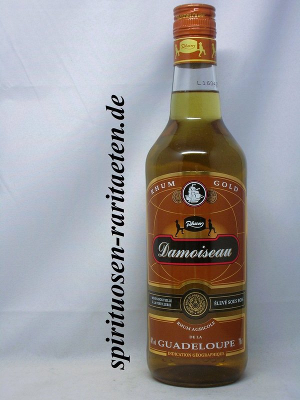 Damoiseau 40% Rhum Gold Ambre Agricole 0,7 L. Rum Guadeloupe