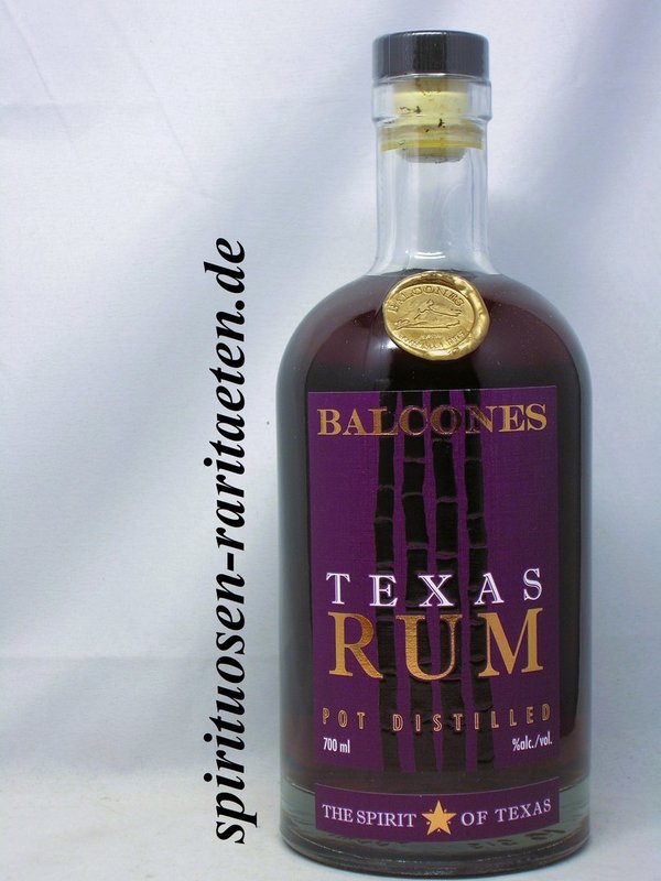 Balcones Texas Rum Pot Distilled Batch 22-1 0,7 L. 59,6%